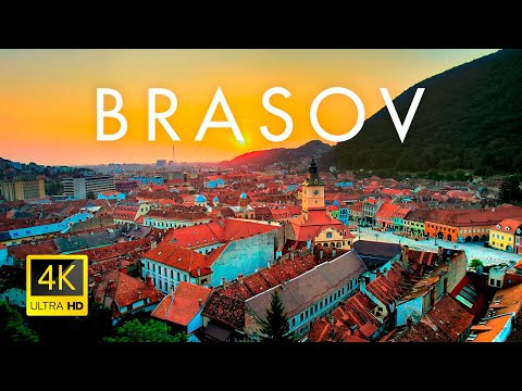 Brasov, Romania 🇷🇴 in 4K Ultra HD | Drone Video