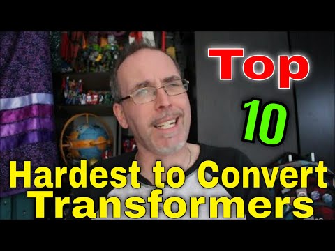 GotBot Counts Down: Top 10 Hardest to Transform Transformers
