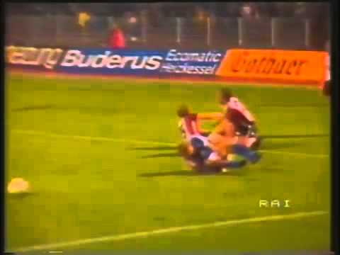 Amburgo - Southampton 2-0 - Coppa U.E.F.A. 1984-85 - 32imi di finale - ritorno