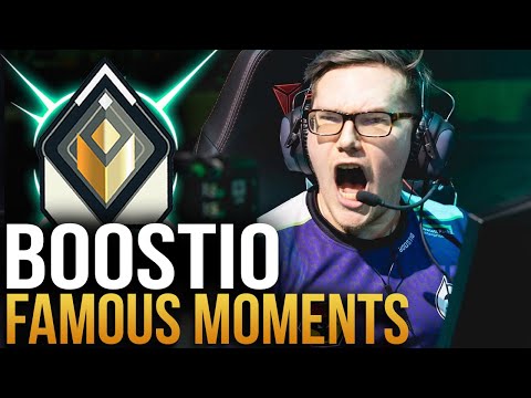 BOOSTIO'S MOST FAMOUS MOMENTS - Valorant Montage
