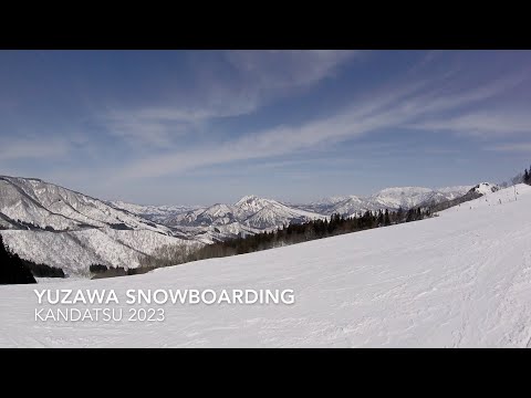 Yuzawa Japan Snowboarding - Kandatsu 2023