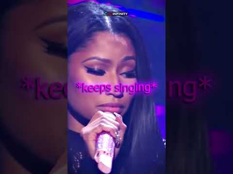 Backup Singer Took OVER Nicki Minaj's Show! 🤣🎶