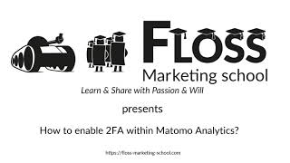 How to enable 2FA within Matomo Analytics?