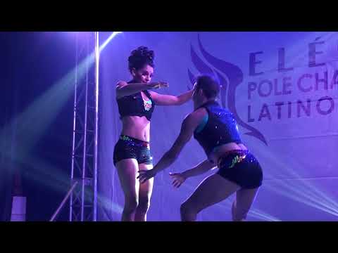 1º LUGAR POLE DANCE DUPLAS "ELÉVATE PCH LATINOAMÉRICA 2017" - Yanina Francisco y Martín Portillo
