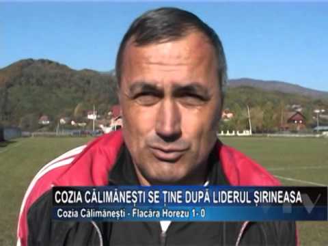 Cozia Calimanesti se tine dupa liderul Sirineasa