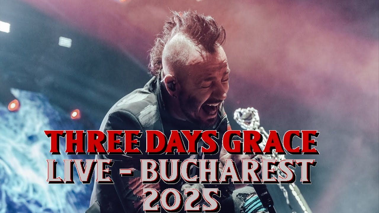 Three Days Grace - LIVE Concert Bucharest 2025-11-27 - Hala Laminor