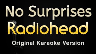 No Surprises - Radiohead (Karaoke Songs With Lyrics - Original Key)