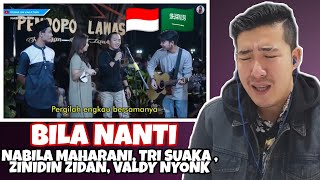 Download lagu From Saudi Reacts to BILA NANTI - NABILA MAHARANI, TRI SUAKA , ZINIDIN ZIDAN, VALDY NYONK [REACTION] mp3