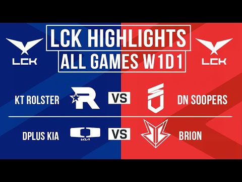 LCK Highlights ALL GAMES Week 1 Day 1 | LCK CUP 2026
