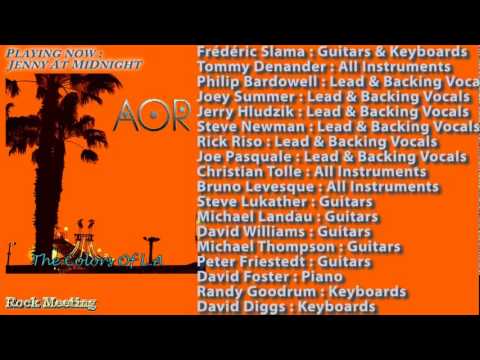 AOR The Colors of LA   teaser of Frederic Slama's "AOR COLORS OF LA" album