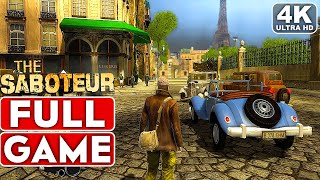 THE SABOTEUR Gameplay Walkthrough Part 1 FULL GAME [4K 60FPS PC] - No Commentary