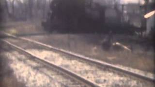preview picture of video 'Lehigh Valley Railroad: Last day of steam in Horseheads, NY. April 1950'