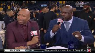 Shaq IMPRESSED by Kawhi (36 Pts) and Raptors blow up Warriors 105-92 despite Klay return 28 Pts