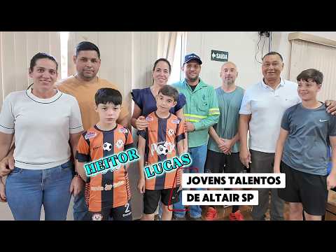 JOVENS TALENTOS: Conhecendo as promessas do futebol em Altair