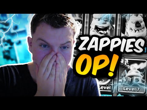 NEW META DECK! Zappies Miner Control Deck LIVE Grand Challenge Gameplay - Clash Royale