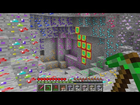 Minecraft UHC but with 100 new ores...