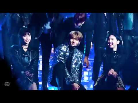 [4k] 181228 KBS 가요대축제 JYP Special Precision + 날 떠나지마 스트레이키즈 현진 focus 직캠
