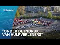 Daverend applaus voor ziekenhuispersoneel