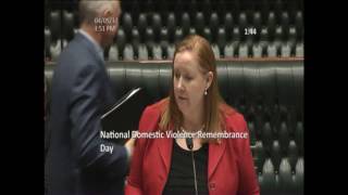 MATTER OF PUBLIC IMPORTANCE IN-REPLY - National Domestic Violence Remembrance Day