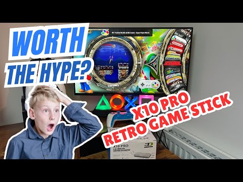🎮 X10 Pro Retro Game Stick Review | 50,000+ Games | Family-Friendly Console
