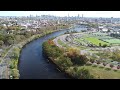 Head of the Charles Regatta Drone Footage - Cambridge, MA 10/22/2023 12:31PM