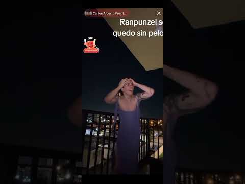 Rapunzel versus Carlos Alberto "Rapunzel se quedó sin pelo"#fypシ゚viral #humor #carlos #clips #live