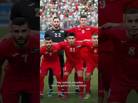 Who controls football in Palestine?