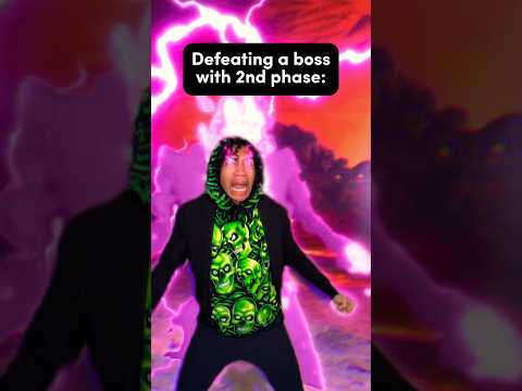 How it is EVERYTIME you Defeat a Boss with 2nd Phase 😭 #shorts
