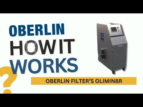 Oberlin Filter's OLIMIN8R - Automated CNC Machining Coolant Filter