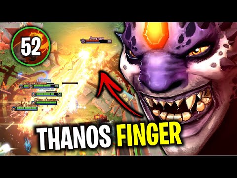 ONE FINGER KILL..!! +52 Finger Damage Lion Counter Meepo by Goodwin 7.27 | Dota 2