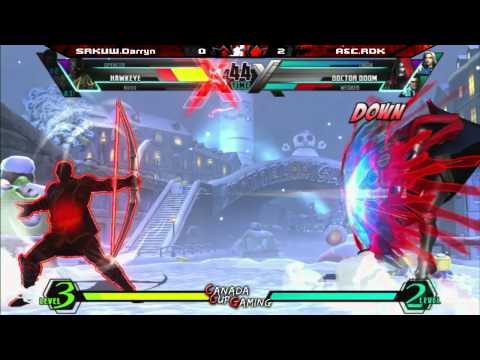Darryn vs RDK - Canada Cup Gaming 2012 UMVC3