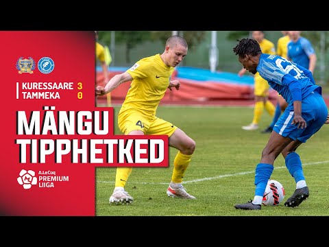 FC Kuressaare - Tartu JK Tammeka l 3:0 l Premium liiga 16. voor l 2022