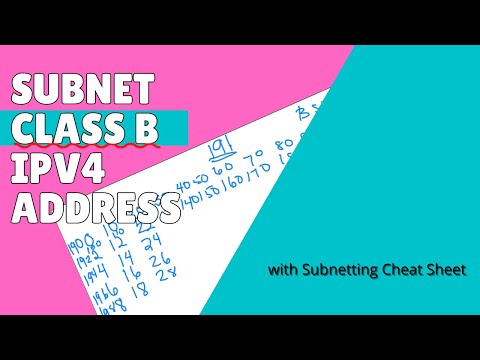 Subnetting Class B IP Address | Network ID | Subnet Mask