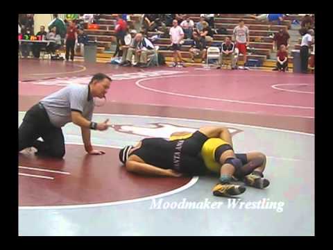 California JC State Wrestling Tournament 2010 - 157-1R: Aaron Lopez vs Craig Sherman