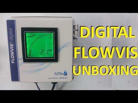 FLOWVIS Digital Flowmeter Unboxing