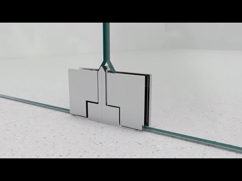 Zero Hinge Installation - 180°  Double Set