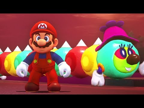 Super Mario Odyssey Movie Walkthrough Part 23 - Completing the Lost Kingdom