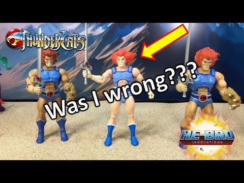Re-Reviewing Target Exclusive Lion-O Figure - A Thundercats Perspective - Bonus - Lion-O -vs- He-Man