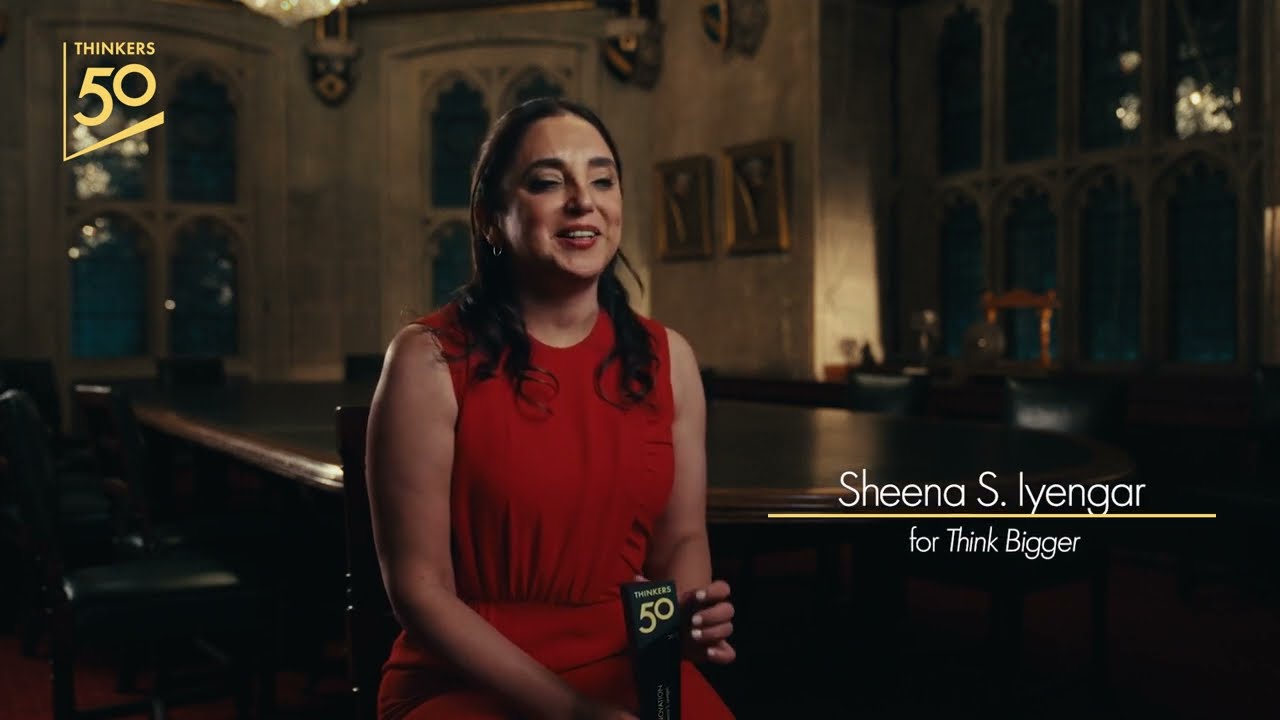 Sheena Iyengar: Thinkers50 Innovation Award | Thinkers50 Awards Gala 2023