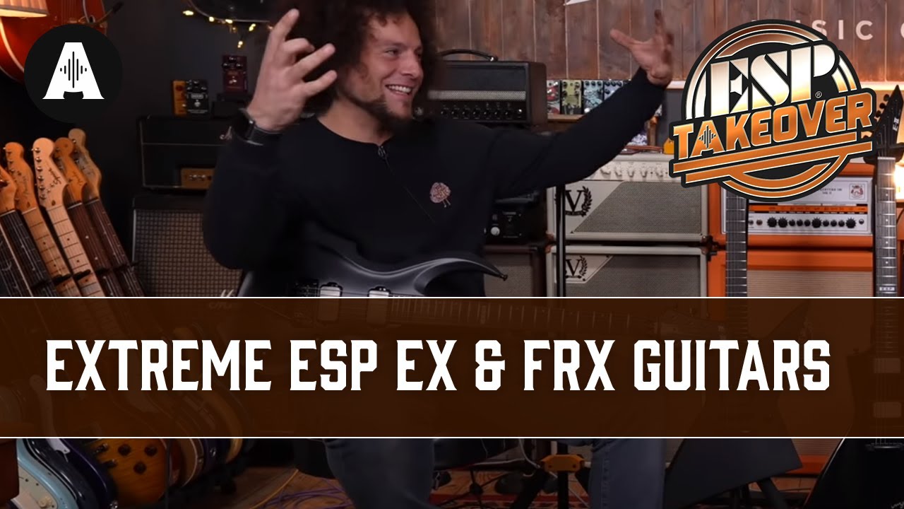 The Best a Metaller Can Get? - Extreme ESP 2021 FRX & EX Guitars - YouTube