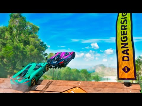 ARREMESSO DA MORTE COM O CARRO MAIS RAPIDO DO JOGO - FORZA HORIZON 5