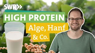 Algen und Hanf statt Quark und Fleisch? Was können pflanzliche Proteinquellen? I Ökochecker SWR