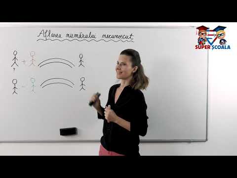 Clasa a IV-a - Aflarea numărului necunoscut - Metoda 2