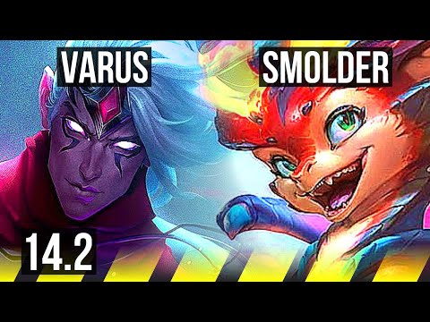 VARUS & Camille vs SMOLDER & Seraphine (ADC) | 12/5/13 | BR Master | 14.2