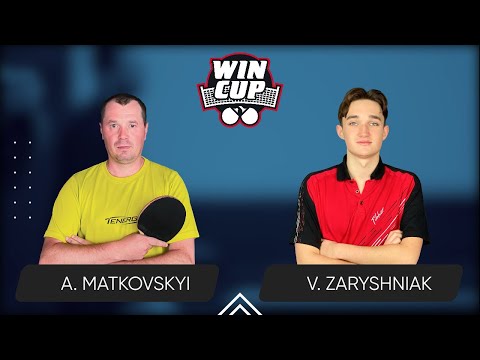 01:00 Andrii Matkovskyi - Vadym Zaryshniak West 7 WIN CUP 21.02.2024 | TABLE TENNIS WINCUP