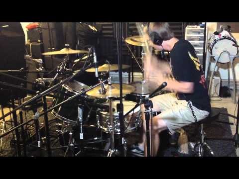 Narrow Hearts - drum tracking at Random Awesome! Recording Studio