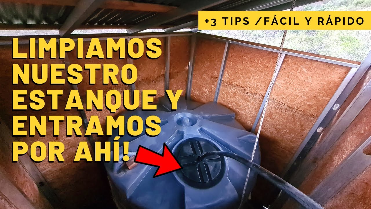 Watch Como LIMPAR Tanque ó ESTANQUE de AGUA potable 💦 3000 LITROS - PROYECTO SUSTENTABLE ÑAMKU Now Como LIMPAR Tanque ó ESTANQUE de AGUA potable 💦 3000 LITROS - PROYECTO SUSTENTABLE ÑAMKU