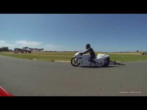 Pro Stock Motorcycle Onboard with Maurice Allen @ 2014 Fuchs Spring Nationals