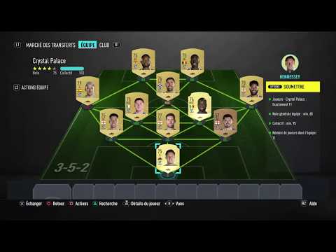 FIFA20 SBC / DCE LIGUE PREMIER LEAGUE - CRYSTAL PALACE - SOLUTION PAS CHER