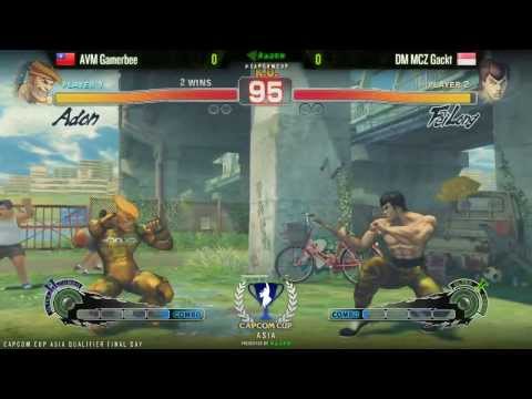 Gamerbee vs Gackt - Capcom Cup Asia Finals - FT7 Round Robin